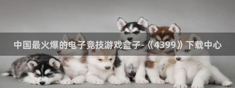  威廉希尔不懂球：中国最火爆的电子竞技游戏盒子-《4399》下